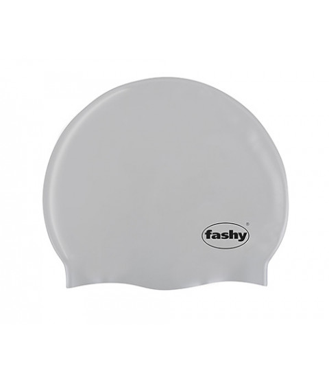 Nón bơi người lớn Fashy chất liệu sillicone mềm mại - Freesize phù hợp cho Nam, Nữ, Trẻ em trên 12 tuổi - Màu trắng