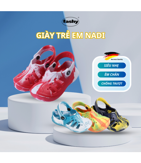 GIÀY TRẺ EM NADI SIÊU NHẸ - PHÙ HỢP CHO BÉ TRAI VÀ BÉ GÁI - SIZE 23 - 28