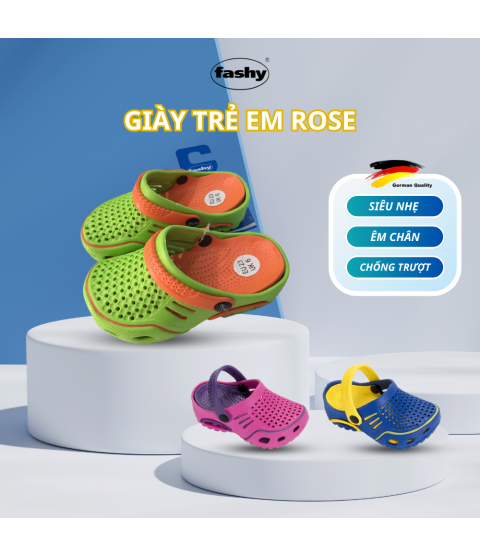 GIÀY TRẺ EM FASHY DÒNG ROSE SIÊU NHẸ - PHÙ HỢP CHO BÉ TRAI VÀ BÉ GÁI - SIZE 18 - 23